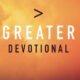 Book Greater Devotional by Steven Furtick