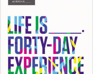 Life is ___ Forty Day Experience a Dvotional Journey